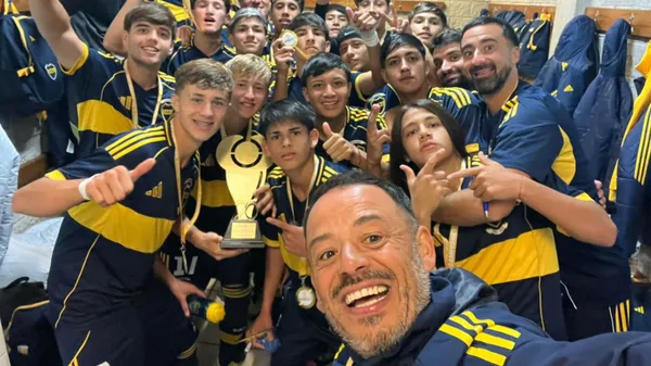 La categoría 2011 de Boca. 