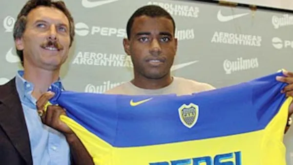 Baiano jugó 6 meses con la camiseta de Boca. (Archivo)