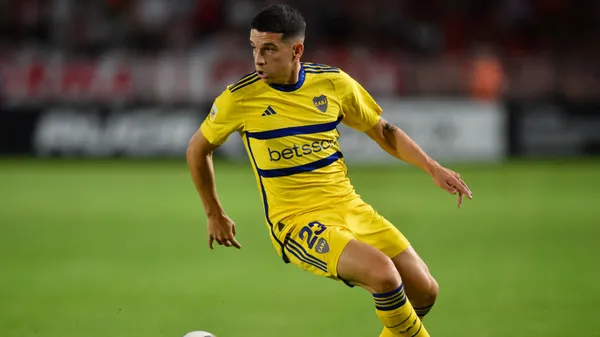 Lautaro Blanco, el lateral titular de Diego Martínez. (Getty)