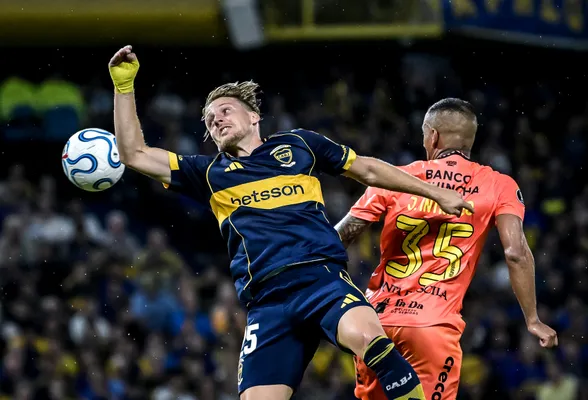Boca vs. Barcelona de Ecuador. (Getty)
