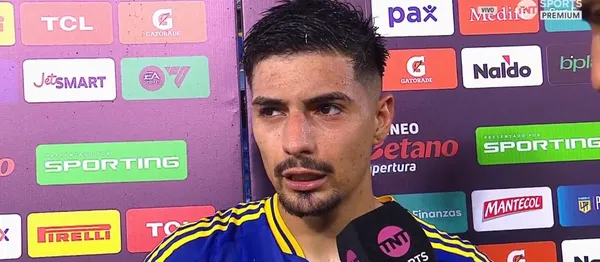 Williams Alarcón, jugador de Boca