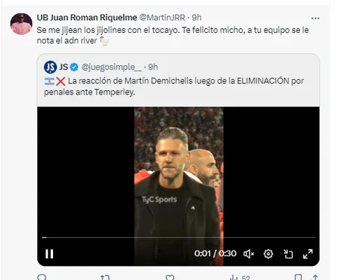 Los hinchas de Boca se burlaron de Demichelis.