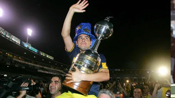 Román, con la Copa Libertadores 2007, donde fue la gran figura del equipo