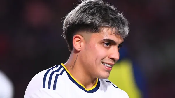 El Changuito se tatuó el cuello después de la patada de Leyendecker. (Getty)