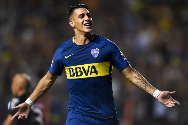 Cristian Pavón en Boca (Getty Images)