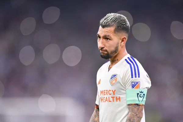 Luciano Acosta en Cincinnati (Getty Images)