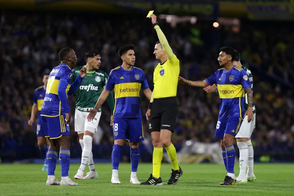 Wilmar Roldán en Boca vs. Palmeiras 2023 (Getty Images)