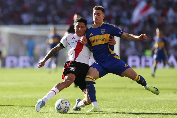 Boca recibe a River en La Bombonera. (Getty Images)