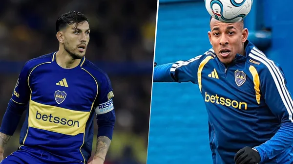 Paredes y Villa podrían ser titulares vs. O'Higgins. (Getty/Boca Oficial)
