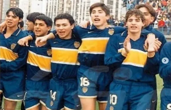 Mariano Pavone llegó a jugar en las inferiores del Xeneize. (Archivo El Gráfico)