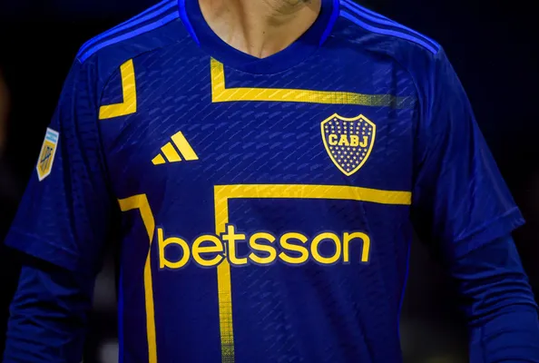 La tercera camiseta de Boca. (Imago)
