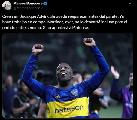 Advíncula podría jugar vs. Nacional Potosí. (Captura)
