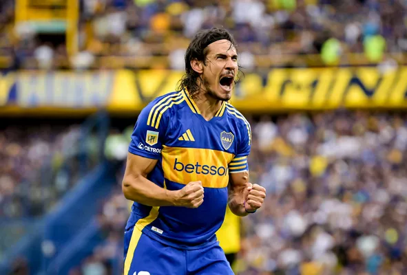 Cavani es indiscutible con Gago en Boca. (Getty)
