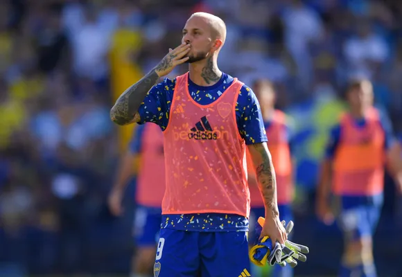 Dario Benedetto en Boca (Getty Images)