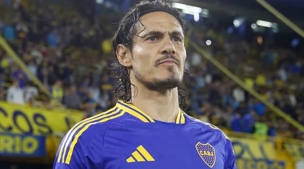 Edinson Cavani en Boca
