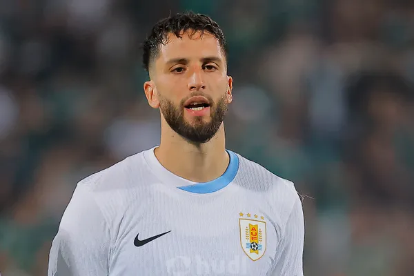 Rodrigo Bentancur, el ex Boca en la Selección de Uruguay. (Getty)