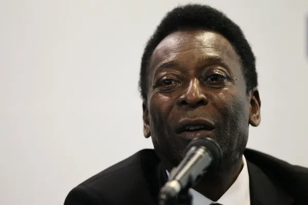 Pelé, histórico jugador brasilero (Getty Images)