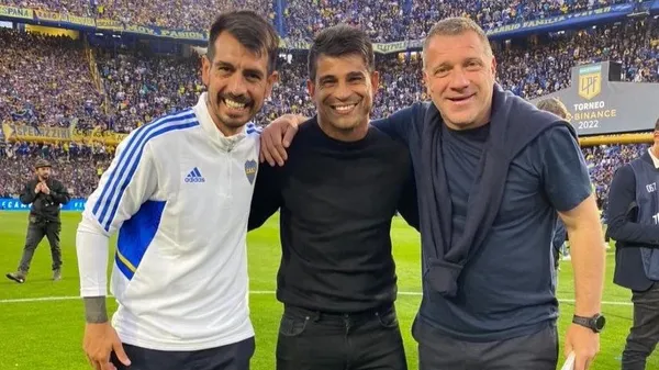 Gracián recordó su etapa por Boca junto a Ibarra y Pompei.