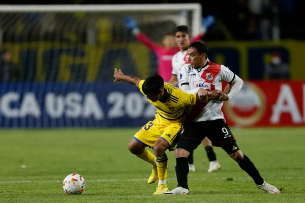 Milton Delgado, en Boca. (Getty)