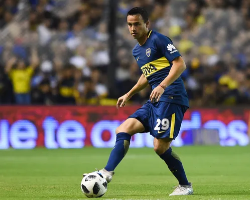 Leonardo Jara, en Boca. (Getty)