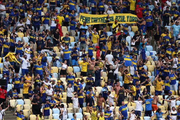 Hinchas de Boca en el Estadio Maracaná (Getty Images)