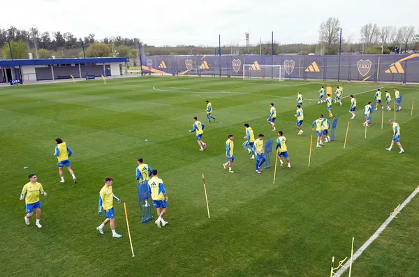 Boca comenzará a realizar una preparación en Ezeiza para trabajar en lo físico.
