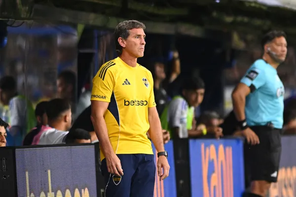 Úbeda, en el centro de los focos en Boca. (Getty)
