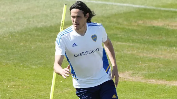 Cavani podría reaparecer ante una eventual final de Copa Argentina