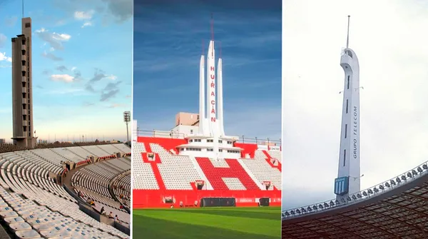 Las torres del Centenario, el Ducó y el Cilindro.