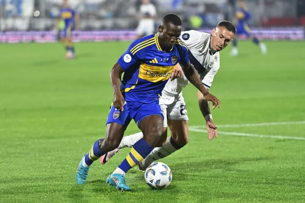 Norberto Briasco en Gimnasia vs. Boca por la Copa Argentina 2024 (Getty Images)