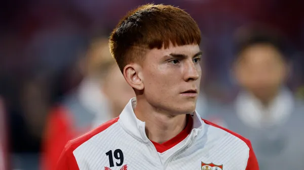 Barco, relegado en la consideración del DT de Sevilla. 