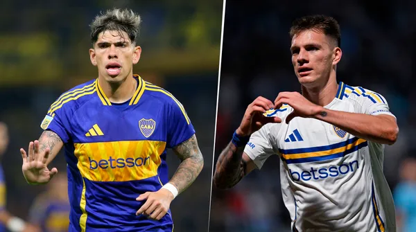 Palacios y Zenón demostraron un flojo rendimiento en el Boca-Independiente. (Getty)