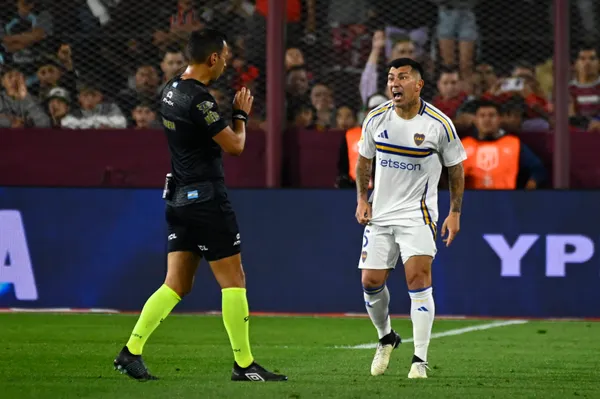 Gary Medel, en Boca. (IMAGO)