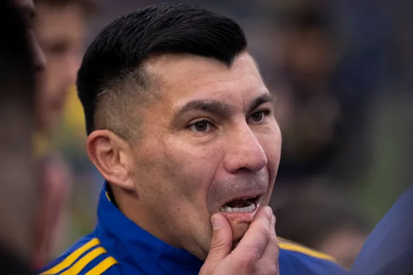 Medel, en duda vs. Talleres. (Imago)