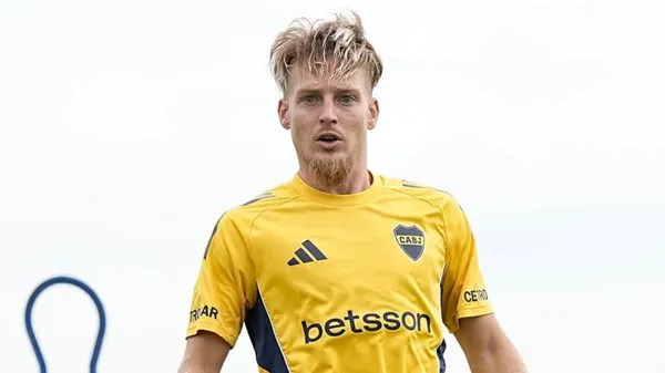 Ascacibar volvió al once de Boca. (Boca Oficial)