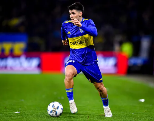 Vicente Taborda en la derrota con Tigre en la Bombonera. (Getty)