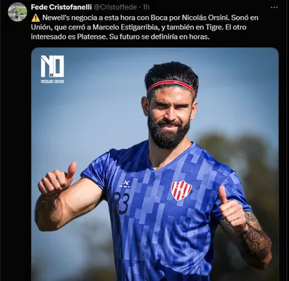 Newell's quiere a Orsini. (Captura)
