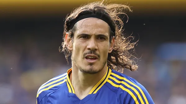 Cavani llegó libre del Valencia a mediados del 2023. (Imago)