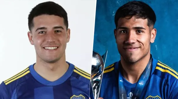 Bruno Cenci y Santiago Gauna (@BocaJuniors)