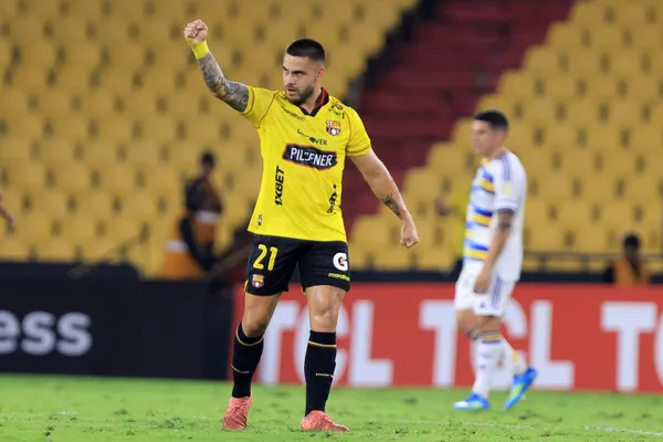 Héctor Villalba, jugador de Barcelona de Ecuador. (Getty Images)