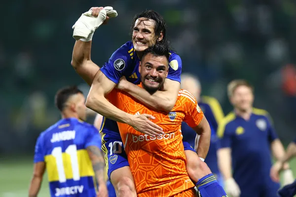 Romero y Cavani, los héroes de Boca (Getty)