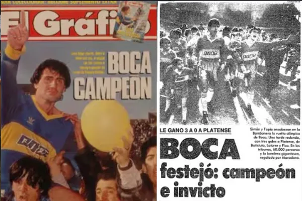 Los medios dieron a Boca como campeón, pero unos días después fue Newell's quien se quedó con el título.