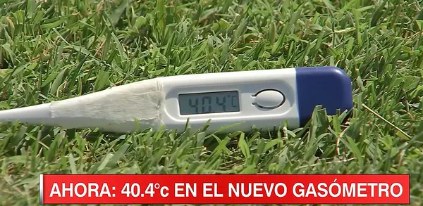 Calorón en CABA
