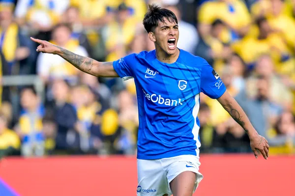 Matías Galarza en Genk (Imago)