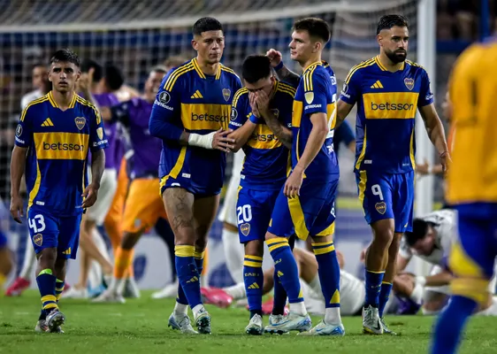Boca quedó eliminado de la Copa Libertadores 2025 (Getty Images)
