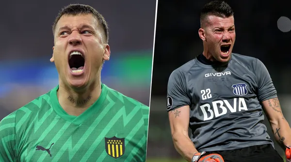 Washington Aguerre y Guido Herrera (Getty Images)