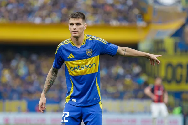 Kevin Zenón, en Boca. (Imago)