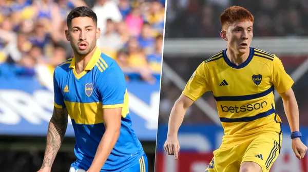 Varela y Barco, en Boca. (Imago)
