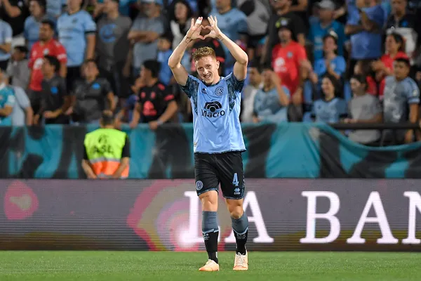 Barinaga, en Belgrano. (Getty)