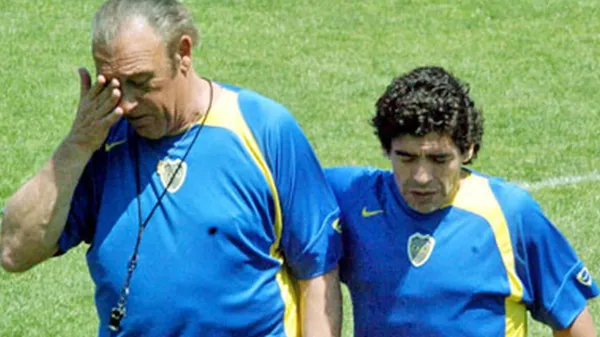 Diego recomendó al Coco para ser DT de Boca. (Archivo)
